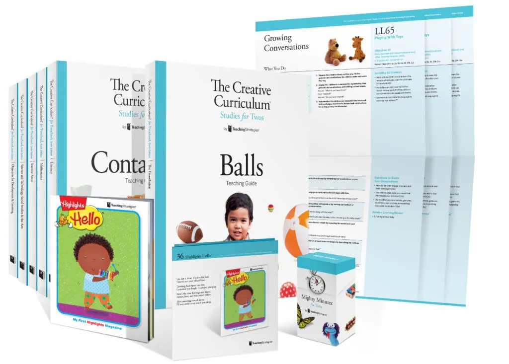 A sample of curriculum from The Creative Curriculum for Infants, Toddlers, and Twos